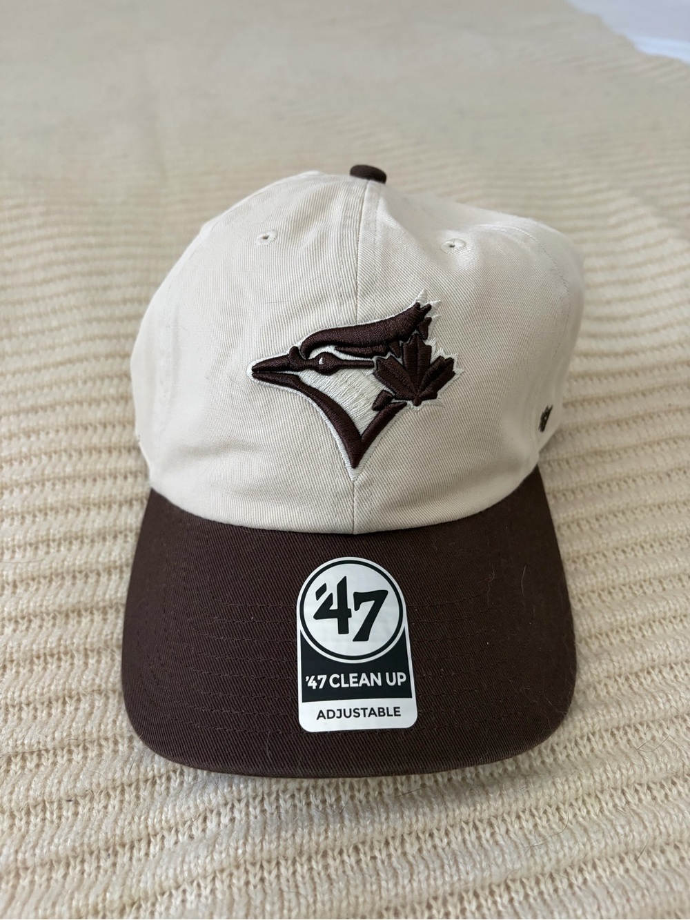 Toronto Blue Jays Cream and Brown Hat